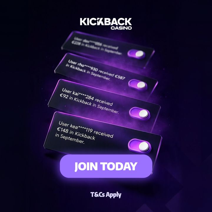 Players receiving their kickback