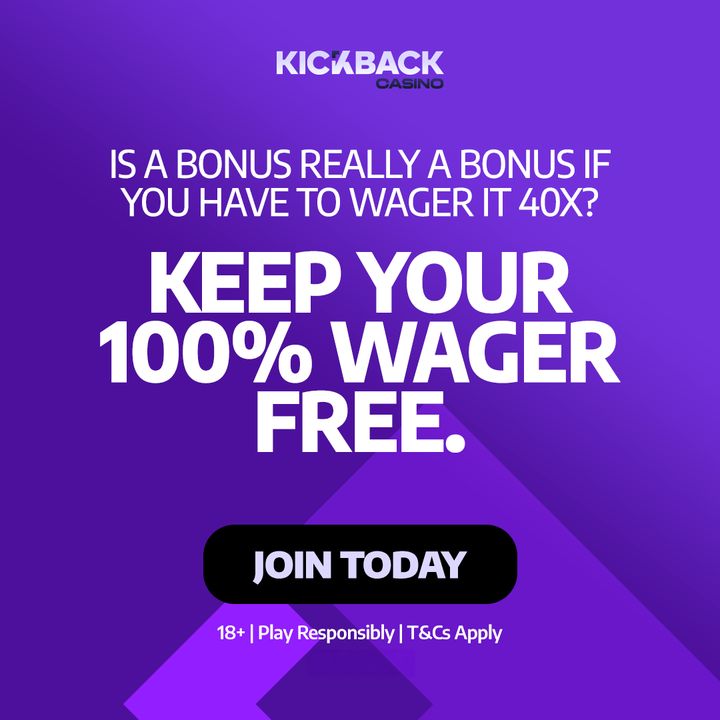 Keep your 100% wager free